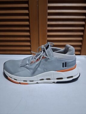 On Cloudnova 2 Glacier / Tumeric Men's Runnong Shoe * Size: 9